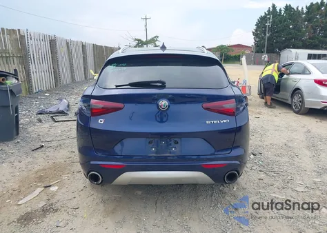2021 Alfa Romeo Stelvio Ti Awd from USA, damaged, VIN ZASPAKBN8M7D12944